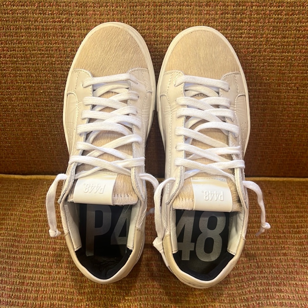 P448 THEA BRAIDED SNEAKERS